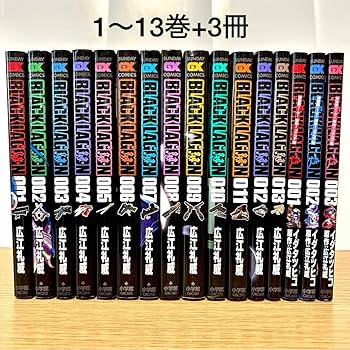 【レンタルアップ品】BLACKLAGOON 全17巻コンプリートセット！ レンタルアップ品】BLACKLAGOON 全17巻コンプリートセット